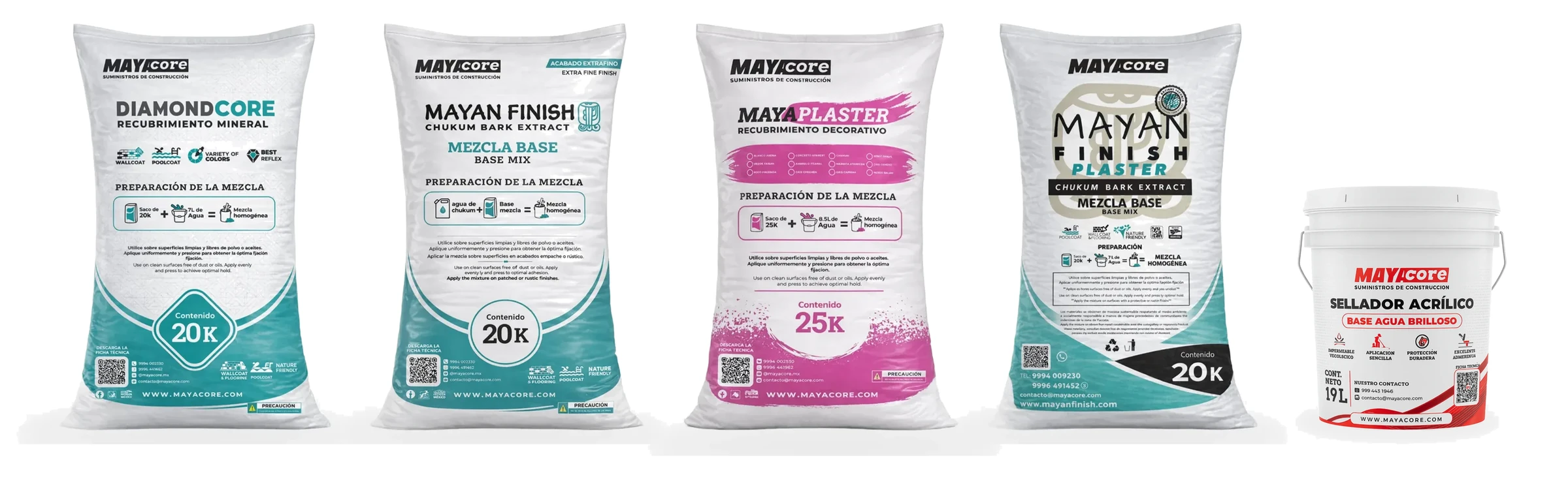 Sacos Mayacore