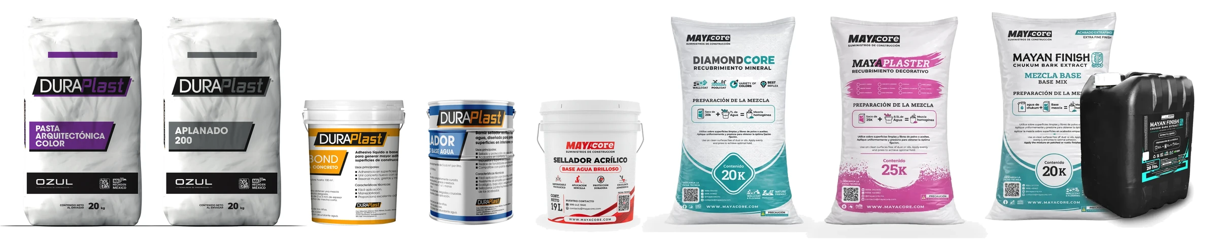 Empaques Duraplast y Mayacore