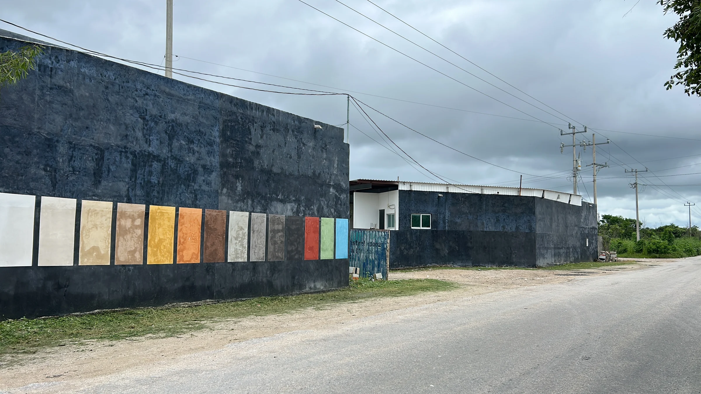 Fachada de la planta